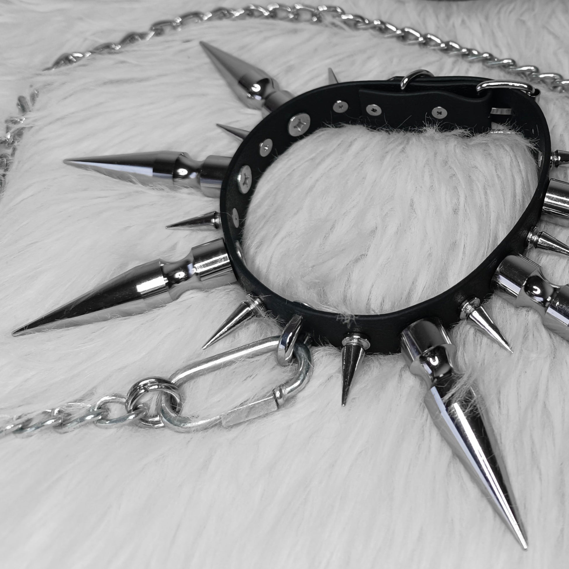 Brat Tamer Choker and leash (large size)