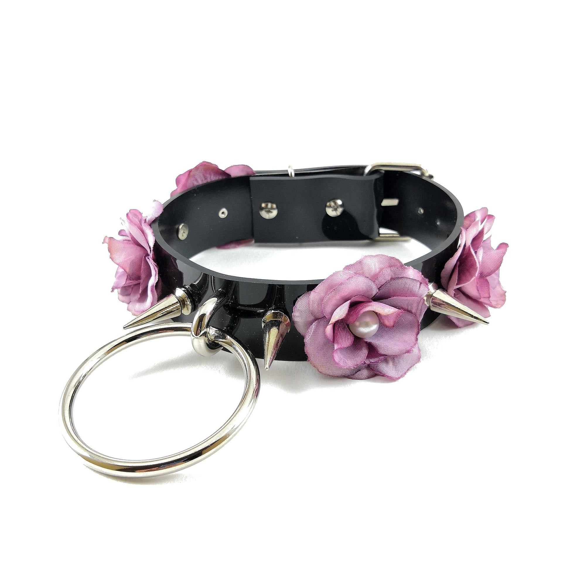 Flowers Ring Choker (SILVER)