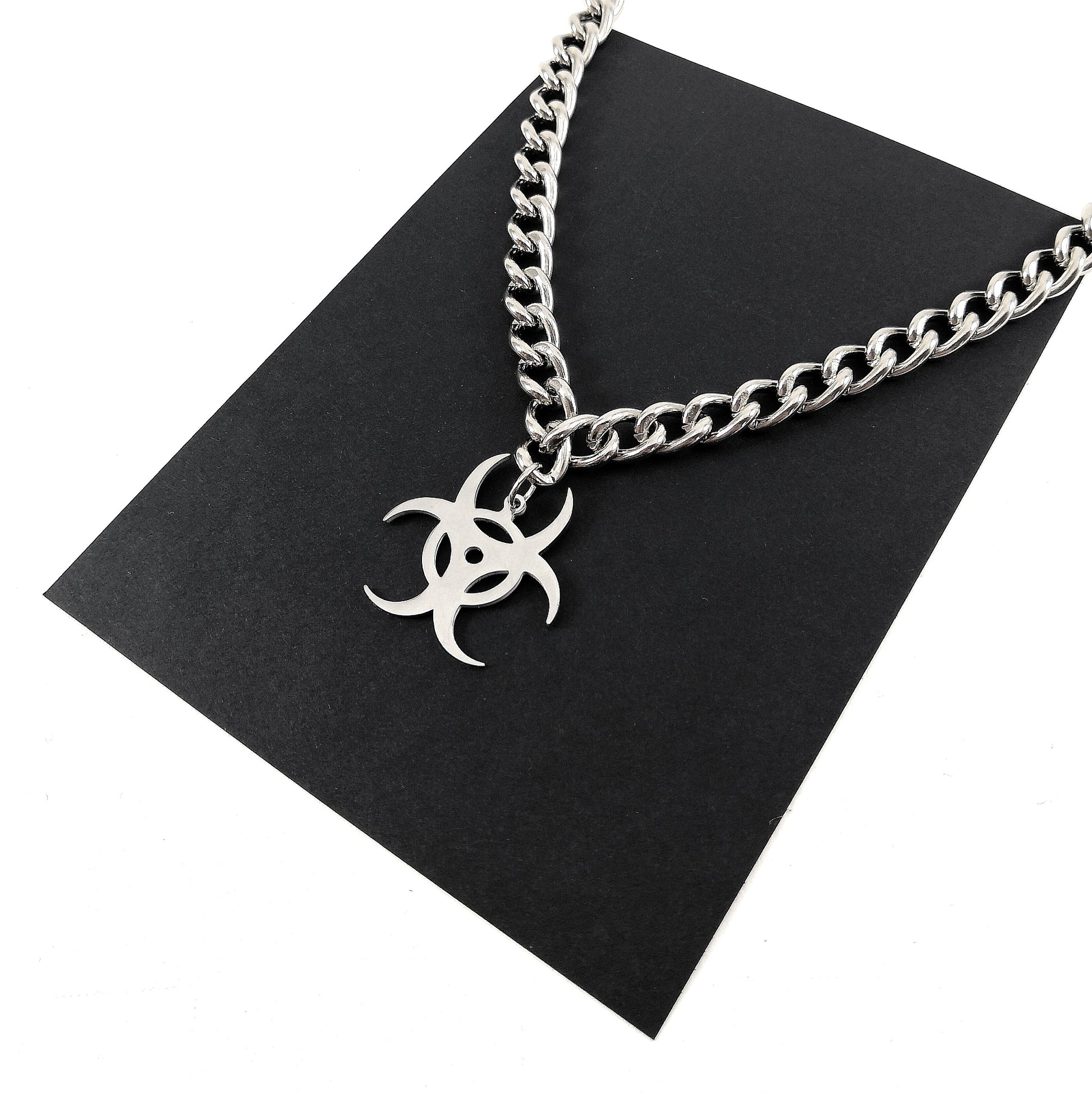 Biohazard Chain Necklace