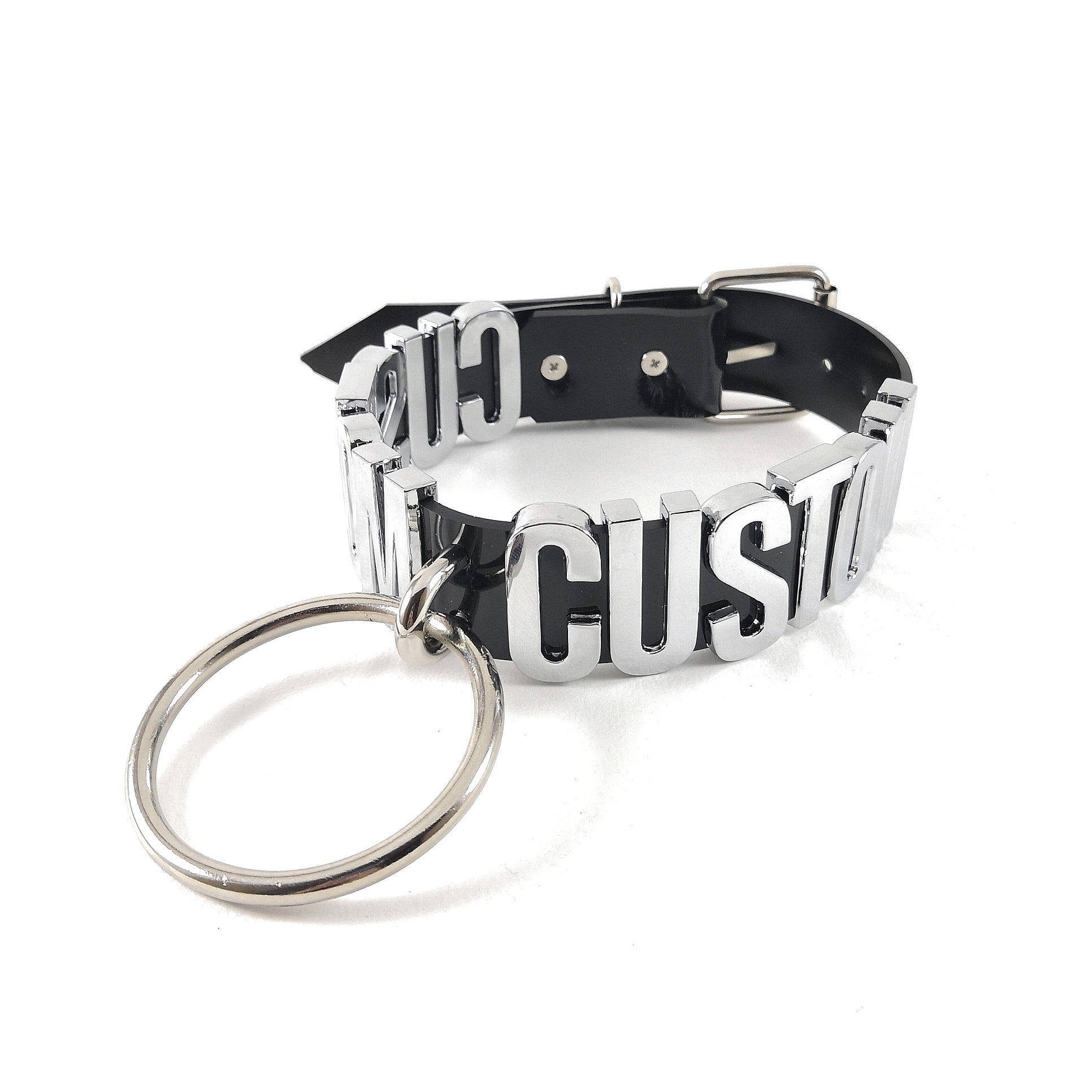 CUSTOM - Letters Ring Choker