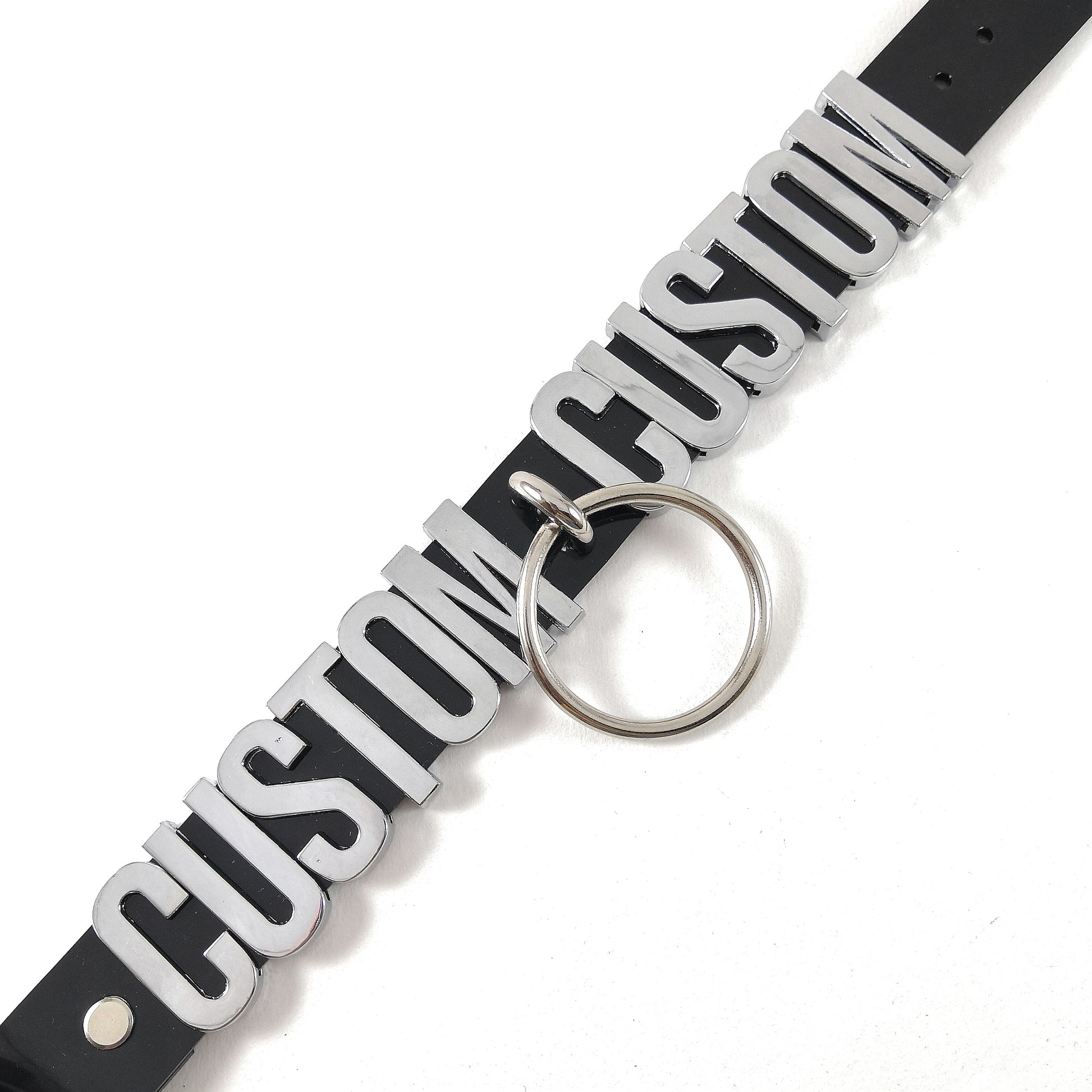 CUSTOM - Letters Ring Choker