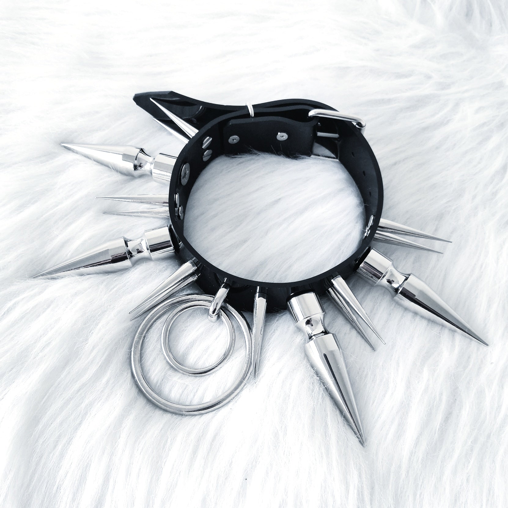XXL Spikes & Rings Choker PRE-ORDER