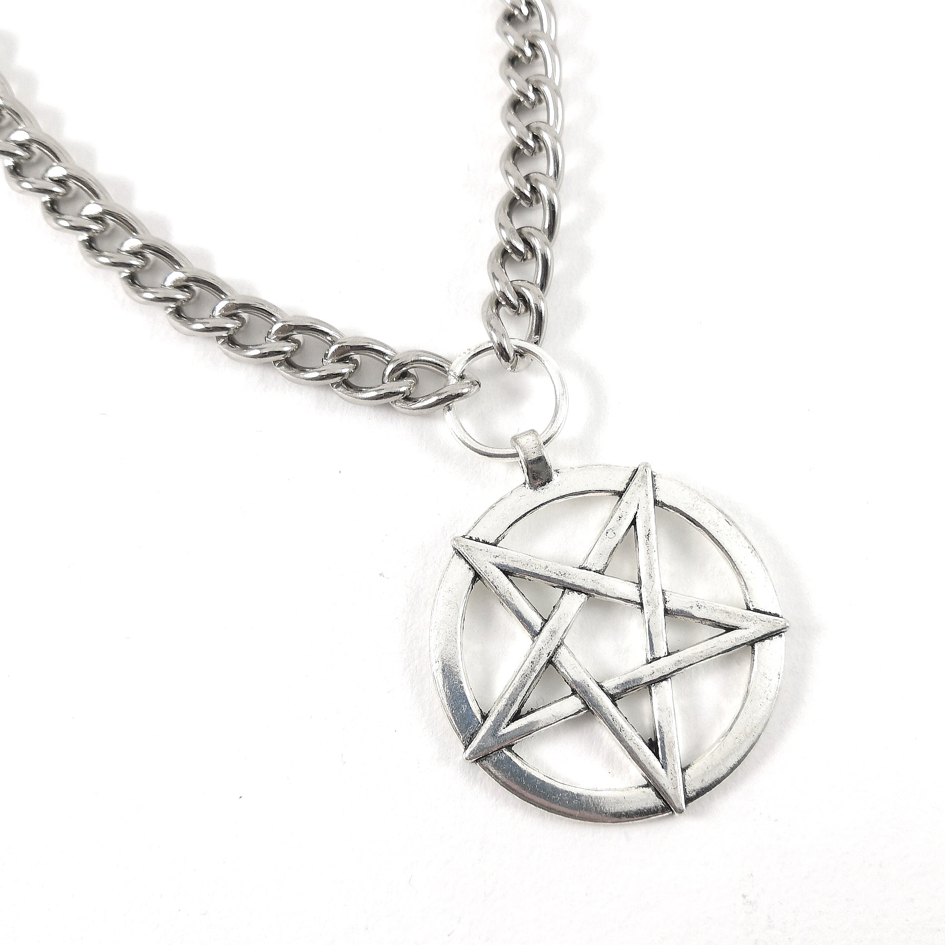 Pentagram Chain Necklace