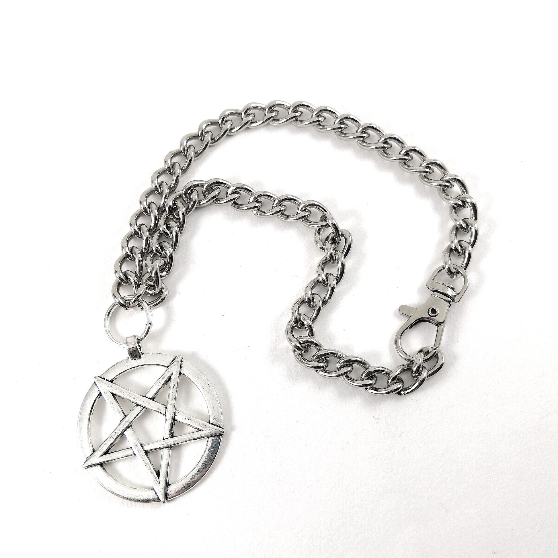 Pentagram Chain Necklace