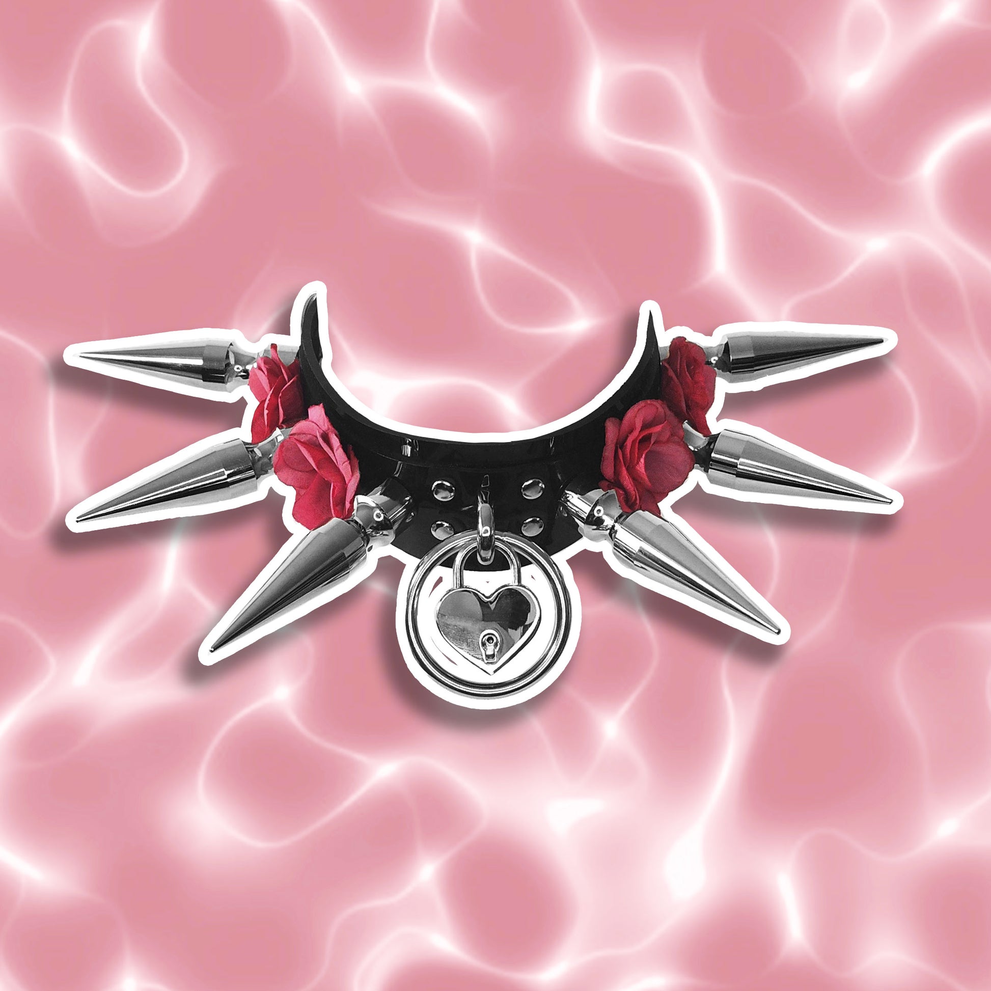 XXL THORN FLOWERS CHOKER