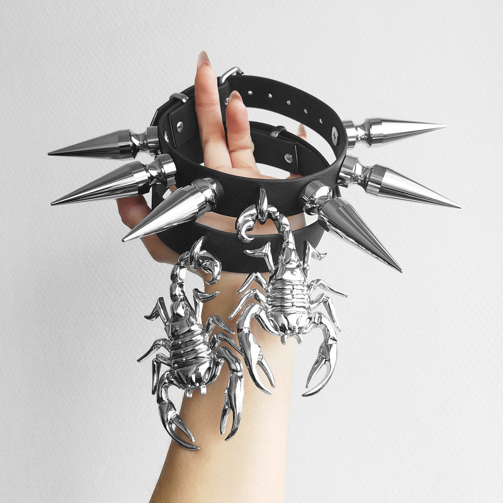 XXL Scorpio Choker PRE-ORDER (SILVER)