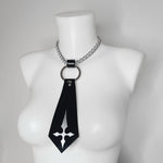 Goth tie Necklace