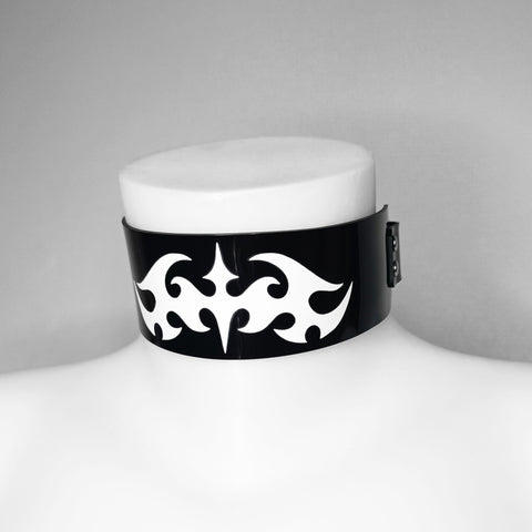 Tribal Choker White