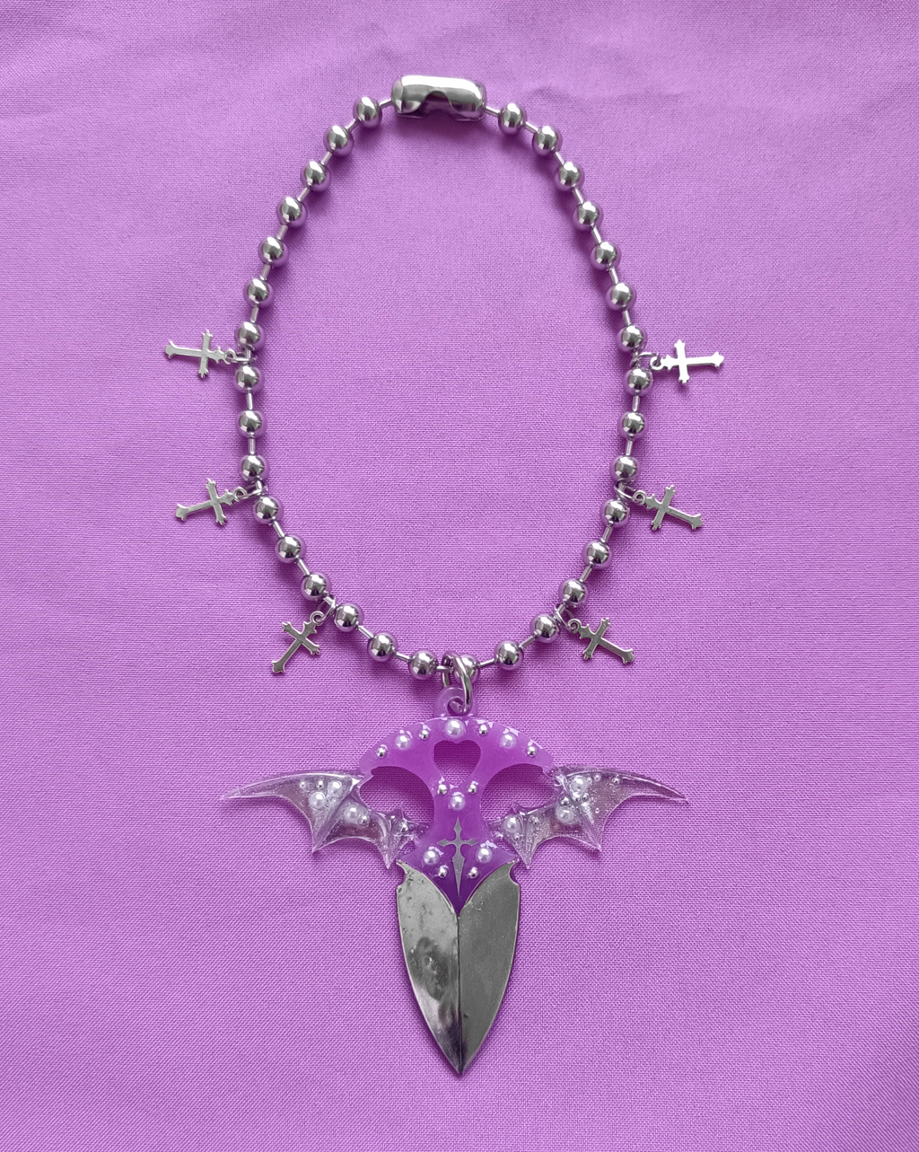 Bat Dagger necklace