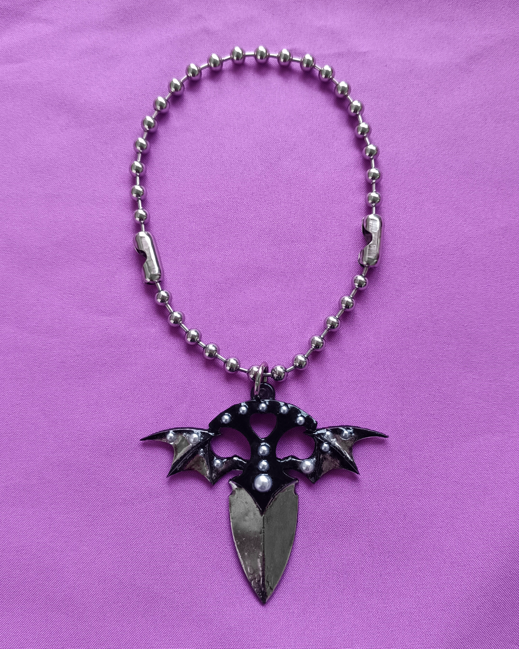 Bat Dagger necklace