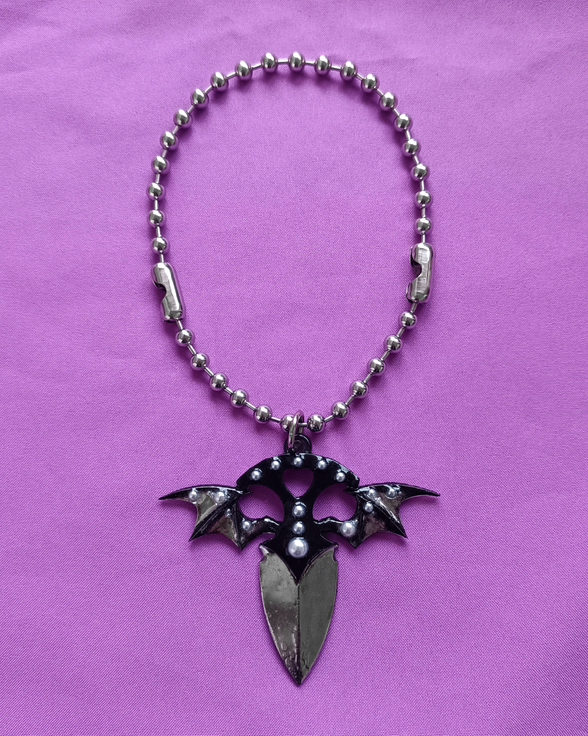 Bat Dagger necklace