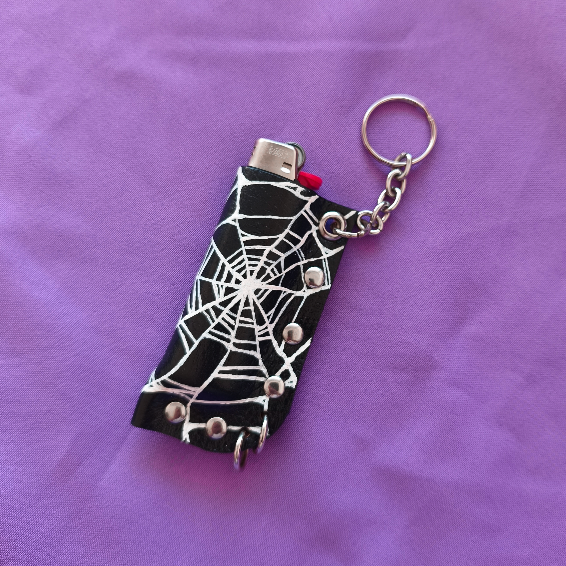Spiderweb lighter case