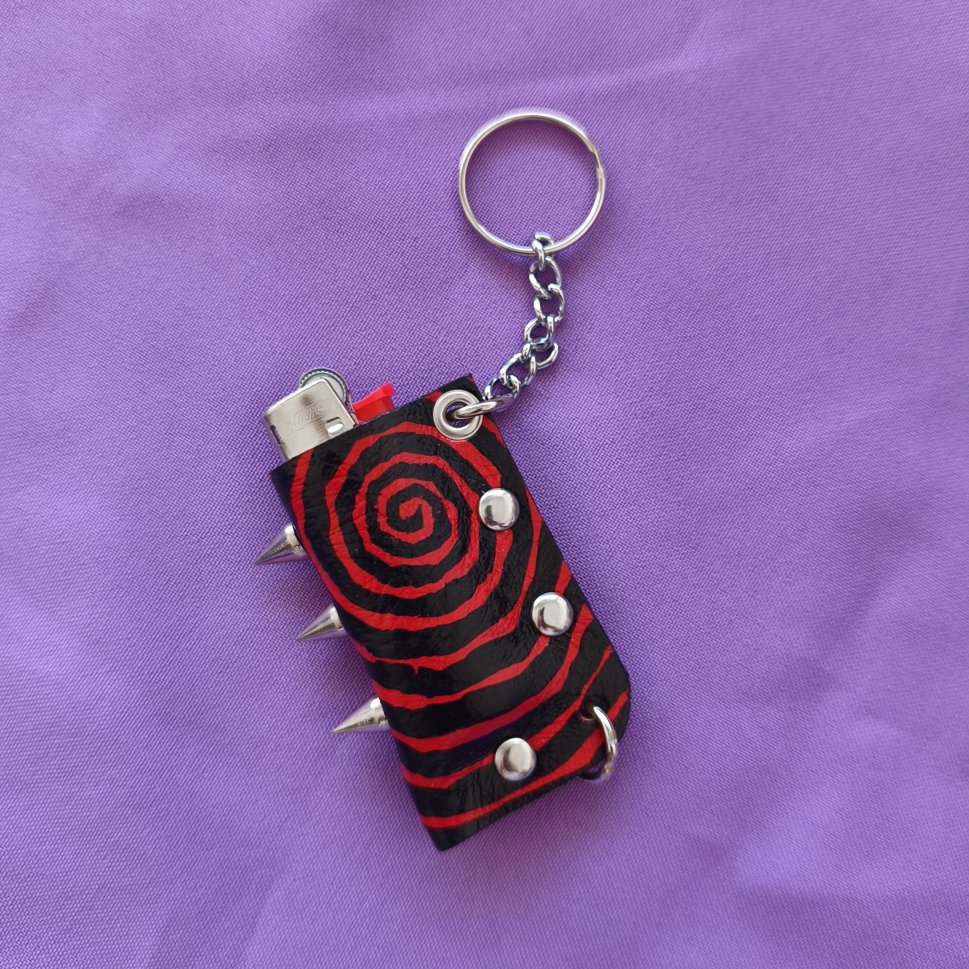 Strange spirale lighter case