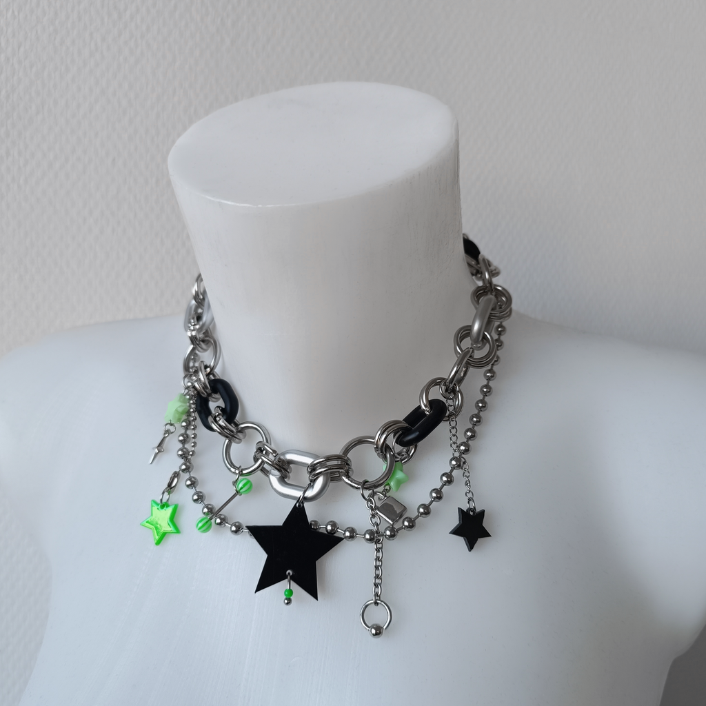 Neon Monster Necklace