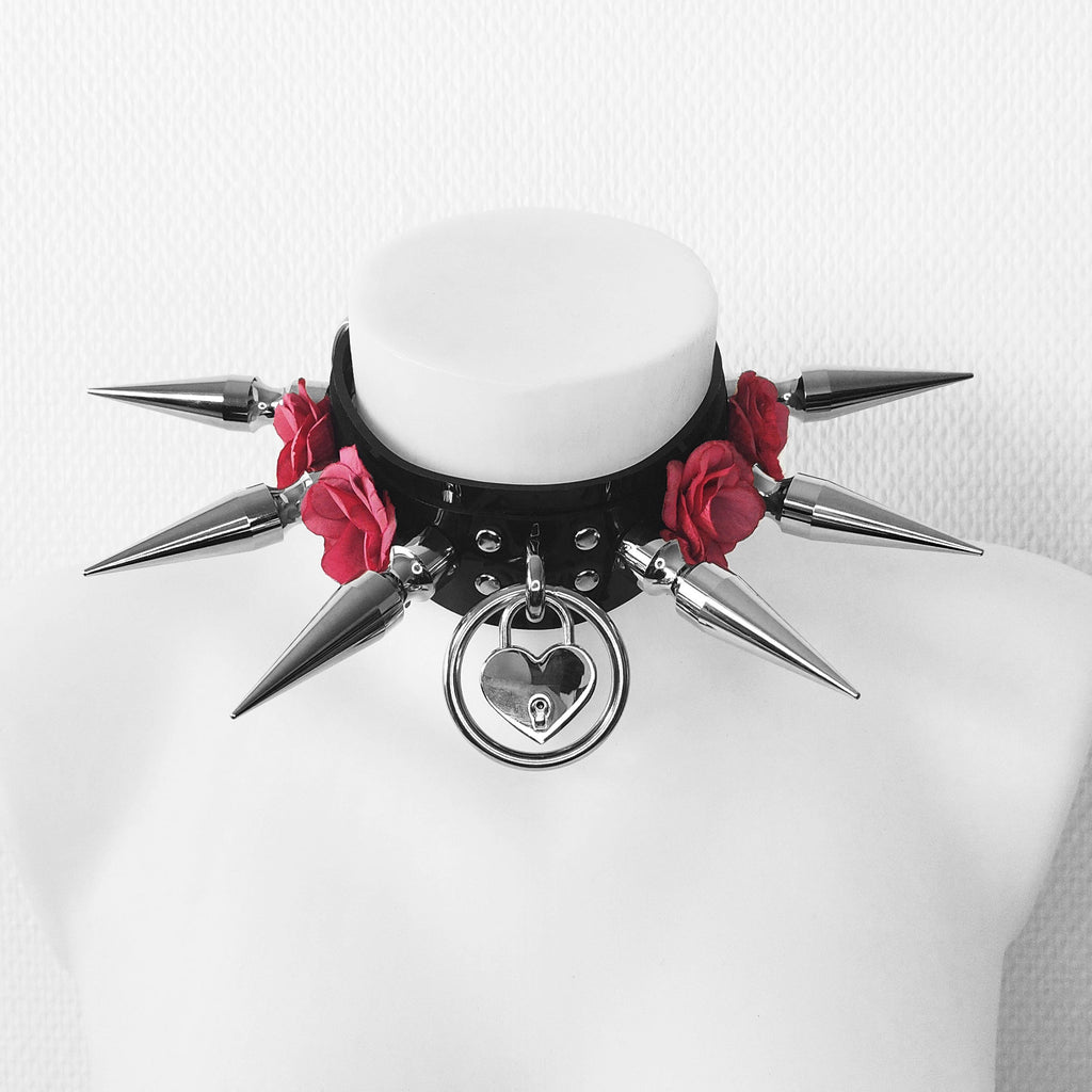 XXL THORN FLOWERS CHOKER
