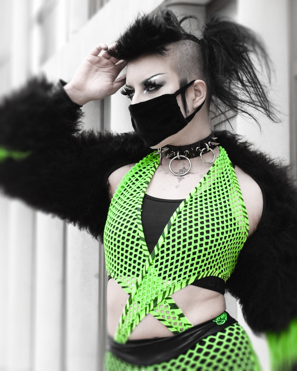 Triple Ring Choker