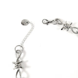 Barbed Wire O-Ring Necklace
