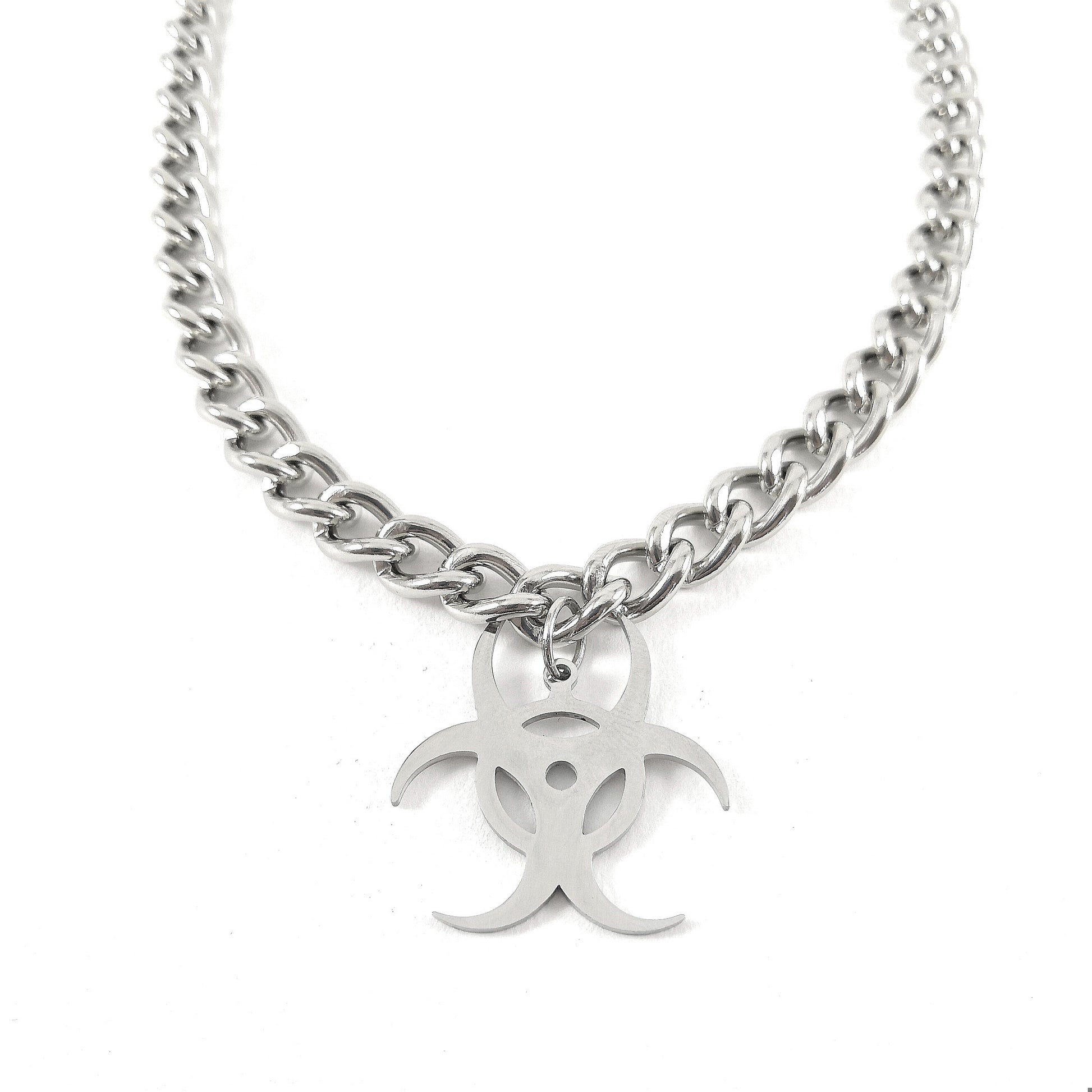 Biohazard Chain Necklace