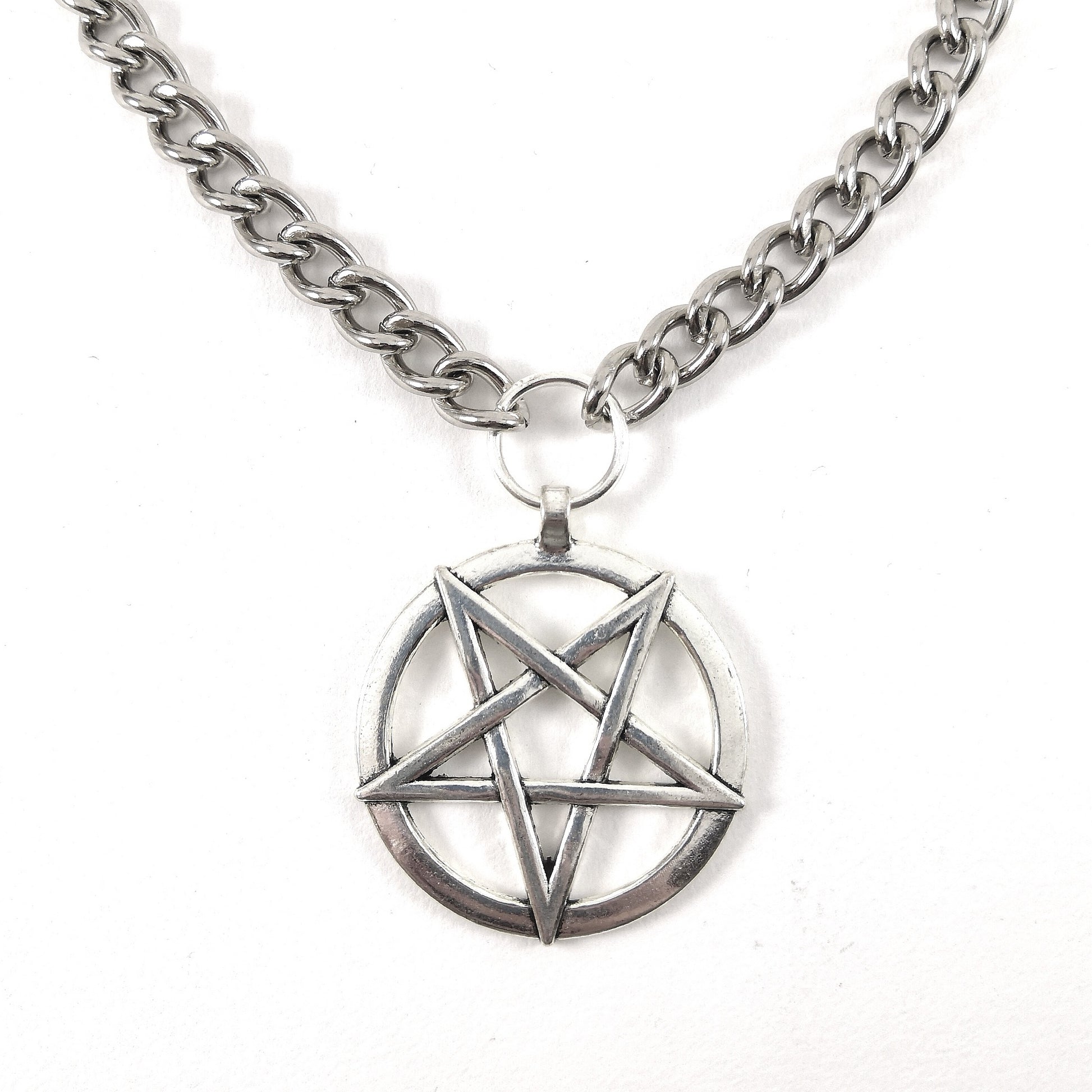 Pentagram Chain Necklace