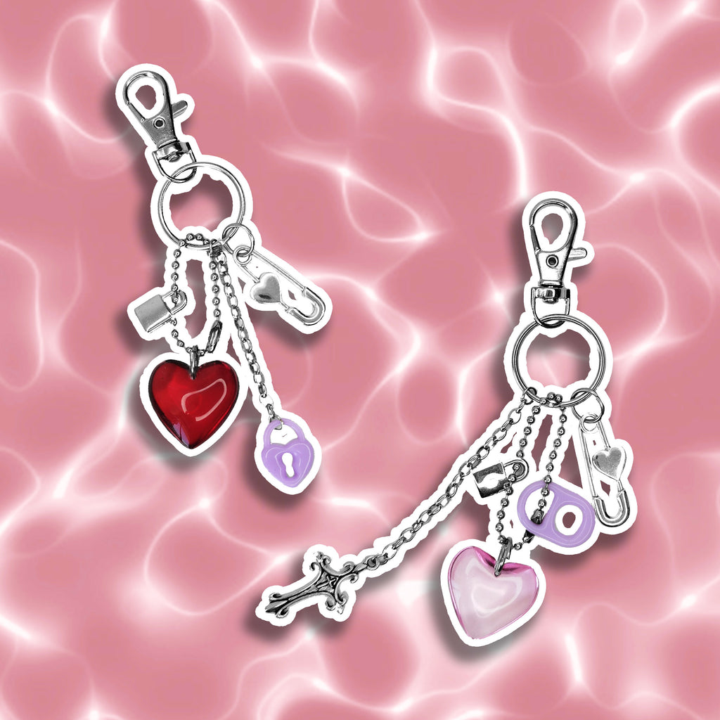 Y2K LOVE KEYCHAIN