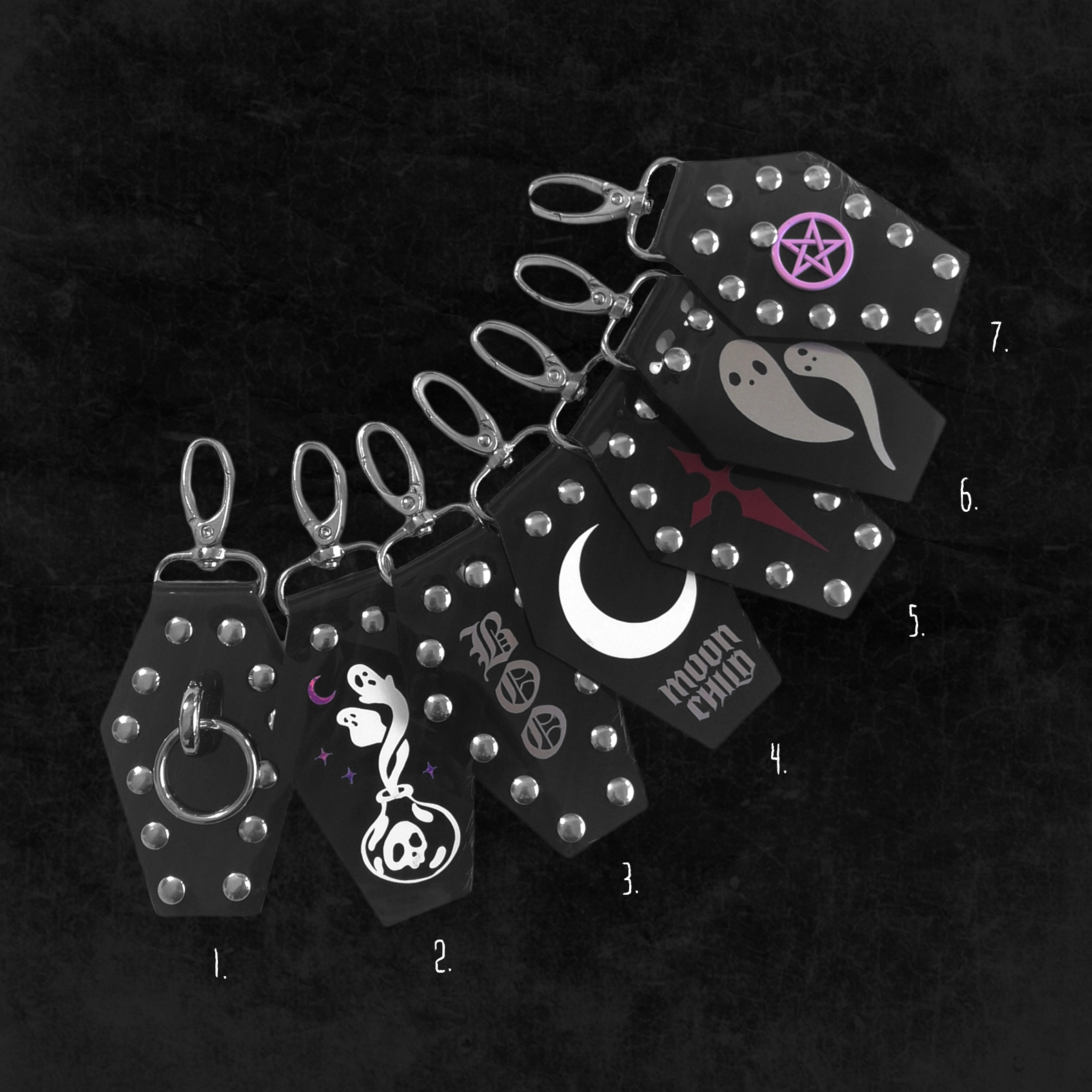 Coffin Keychains/Pendants